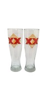 Dos Equis Beer Tall Pilsner Glasses, Clear Glass, Set of 2 - £23.50 GBP