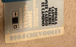 1984 Chevy Monte Carlo El Camino Impala Caprice Impala Electrical Manual... - $22.99