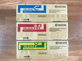 Kyocera TK-5142 CMY Toner For Ecosys P6130cdn/M6030cdn/M6530cdn Same Day... - $222.75