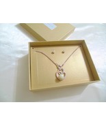 Charter Club  Rose Gold-Tone Imitation Pearl Necklace Set CM272 - $219.14 MXN