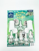 Glade Plugins Twinkling Pine Cedar 6 Scented Oil Refills 2 Warmers Bonus... - $34.14 CAD