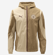 Puma Manchester City Prematch Woven Jacket Men&#39;s Scccer Top Sportswear 7... - $97.11