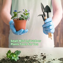 Small Garden Tools 6 Pcs Mini Garden Tools Set Cute Gardening Tools Home... - £18.79 GBP