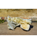 Calcite Golden Cubic Crystal Cluster 228g Agate and Amethyst Cluster Med... - $58.99 CAD