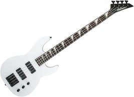 Snow White Jackson Js2 Bass Guitar From The Js Series Of Concert Basses. - £311.74 GBP