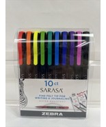 Zebra Pen Sarasa,, Fine Felt Tip For Writing or Journaling, Water Resist... - $10.45 CAD