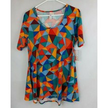 NWT LuLaRoe Perfect T With Bright Triangles Design Size XS - £12.25 GBP