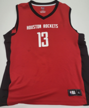 James Harden Houston Rockets NBA jersey size XL red - £33.22 GBP