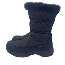 LL Bean Insulated Commuter Boots Winter Black Tall Waterproof Womens 8 - £23.67 GBP