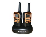 Midland X-talker T51A Two Way Radios Black &amp; Orange, Used But works Great! - £22.31 GBP