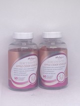 (2) Wholesome Health Skinny Apple Cider Vinegar 60 gummies support weigh... - $39.99