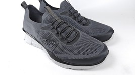 Skechers Men Stretched Fit Relaxed 56256 Gray Bungee Slip-On Shoe Size 11 - £15.56 GBP