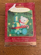 Baby’s First Christmas Ornament-Rare Vintage-SHIPS N 24 HOURS - £19.87 GBP