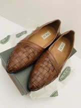 Vintage Woven Vero Gucio Stracam Brown Leather Shoes from Italy *Size 10* - £530.59 GBP