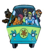Cartoon Mystery Solving Dog Scooby Cast in Van Metal Enamel Pin - $15.84