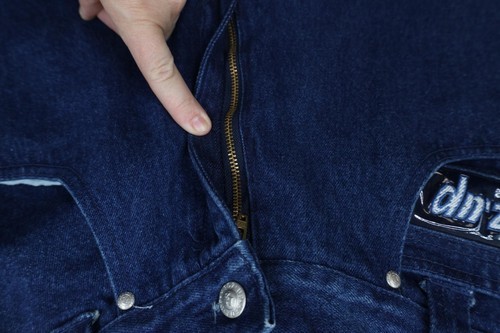 Deadstock Vintage 90s Y2K Streetwear Mens 33x34 Baggy Wide Leg Skateboard Jeans Item image 7