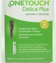 One Touch Delica Plus Lancets, 30 gauge - Expiration date  11/30/26 - New - $11.88