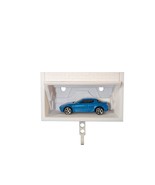 White Wall Mounted Hotwheels &amp; Matchbox Brick Garage Key holder - $19.99