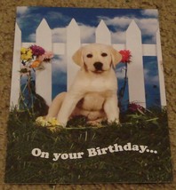 BRAND NEW Nice Happy BirthdayGreeting Card, GREAT CONDITION - $2.96