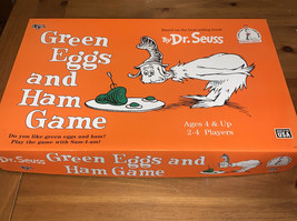 Green Eggs and Ham Board Game Dr. Seuss University Games Brand NEW Open Box - £26.11 GBP
