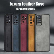 Luxury Sheepskin Leather Case For Xiaomi Redmi Note 10 11 Pro Plus 5g 11... - £8.64 GBP+