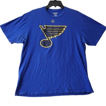 Reebok Men T-Shirt Size XL Blue Tarasenko St. Louis NHL Sporty Short Sle... - £9.90 GBP