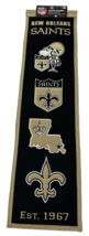 New Orleans Saints NFL Winning Streak Embroidered Heritage Banner - £41.75 GBP