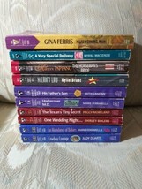 Lot Of 10 Silhouette By Harlequin Romance Novels Books Paperbacks 1993-2002 - £12.65 GBP