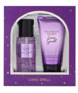 VICTORIA&#39;S Secret LOVE SPELL Perfume Mist Hydrating BODY Lotion 2.5oz 2X... - €20,81 EUR