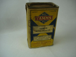 Vintage Store Advertising Tamms Plaster Wall Sealer Hardware Store Box Display - £7.73 GBP