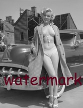Iconic Marilyn Monroe In Bikini Standing In Front Of Car Publicity Photo 8X10 - £7.17 GBP
