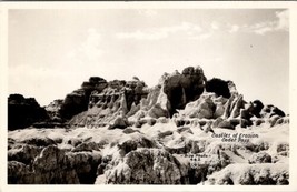 Castles of Erosion Cedar Pass Badlands of South Dakota Rise Photo Postcard Y7 - £7.68 GBP