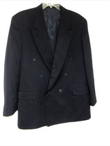 Fenzia Blazer Mens Top Suit SIze 46 Black - £26.08 GBP