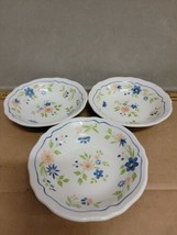 Country French Ironstone Pattern 4453  6 5/8&quot; Cereal Soup Bowls set of 3... - £13.13 GBP