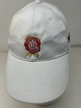 Jim Beam Hat Cap Strap Back Adjustable White Cotton Dad Whiskey One Size - £8.49 GBP