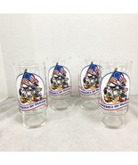 American Bicentennial 1976 Disney Coca-Cola Coke Glasses Lot 4 Mickey Go... - £17.84 GBP