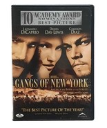 Gangs Of New York DVD 2003 Widescreen 2-Disc Set Day-Lewis Diaz DiCaprio - £5.92 GBP