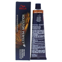 Koleston Perfect Permanent Creme Hair Color - 6 75 Dark Blonde-Brown Red... - $271.99 MXN