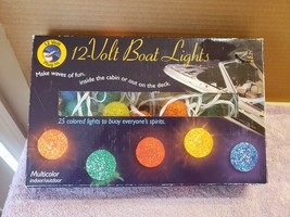 GKI / Bethlehem Lighting 12-Volt Boat Lights Colorful Round Plastic Bulbs  - £23.36 GBP