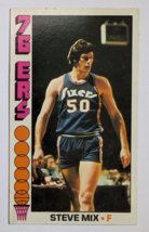 1969 Steve Mix Oversized Topps Nba Basketball Card 21 Philadelphia 76ERS Vintage - £7.85 GBP