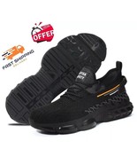 Men&#39;s Work Safety Shoes Steel Toe Lightweight indestructible Non-slip Sn... - $806.69 MXN