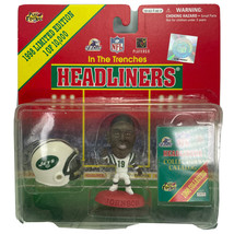 Headliners In the Trenches 1998 Keyshawn Johnson Jets Figure with Helmet Ltd Ed - £10.02 GBP
