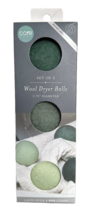 Set of 3 Natural Wool Dryer Balls - 2.75&quot; Diameter A Fabric Softener Alt... - £11.07 GBP