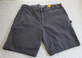 NWT Carhartt Gray Rugged Flex Canvas Utility Work Cargo Shorts Size 42 - £23.36 GBP