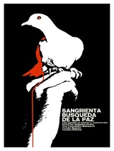 3111.Bloody search for peace,Japanese film Poster.B&amp;W blood red.Decorati... - $16.20+