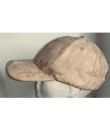 altar&#39;d state Hat Cap Tan Pseudo Suede Look Fabric Very Soft Unisex Stra... - £14.13 GBP