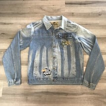 Nickelodeon Kid&#39;s Choice Awards Jean Jacket Button Up Denim Womens Large... - £23.70 GBP