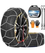 COCO BIRD Snow Chains, Wear-Resistant High Carbon Steel Anti Slip Tire C... - €79,43 EUR