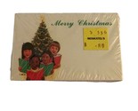 Vintage Christmas 50 pcs Paper Gift Tags Children Caroler Tree Sealed - £18.64 GBP