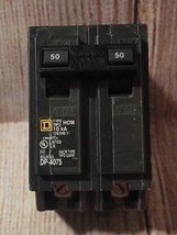 SQUARE D HOM225, (1) 25 Amp, 240 Volt, 2 Pole Circuit Breaker - £38.70 GBP